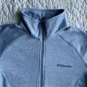 Baby Blue Columbia Quarter-Zip